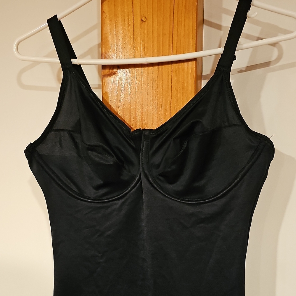 Black Shapewear Bodysuit Top
